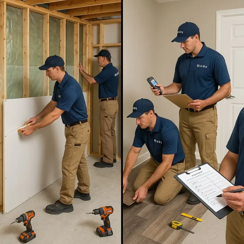 Repairs and Reconstruction process in Francisville, KY