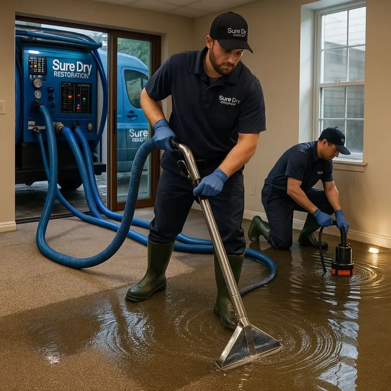 Water Extraction and Removal process in Francisville, KY